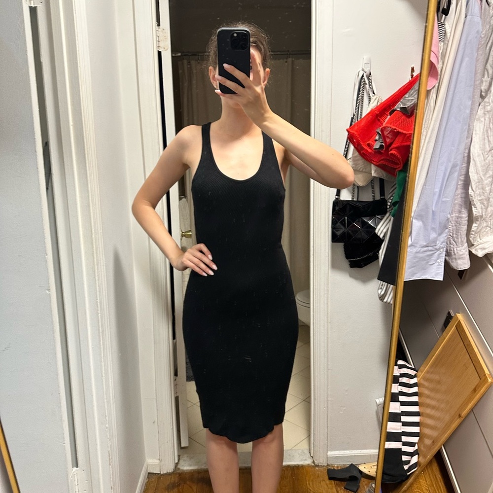 Ali & Jay black bodycon sweater dress